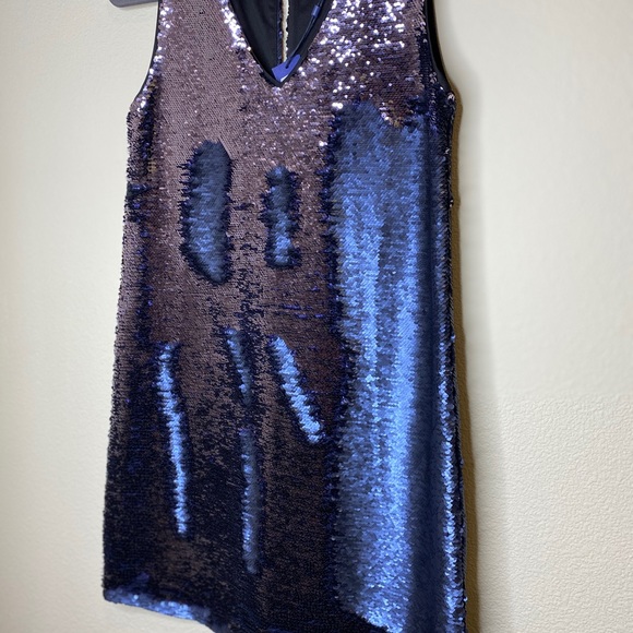 Rebecca Minkoff Mini Sequence Sleeveless Dress - Picture 9 of 16